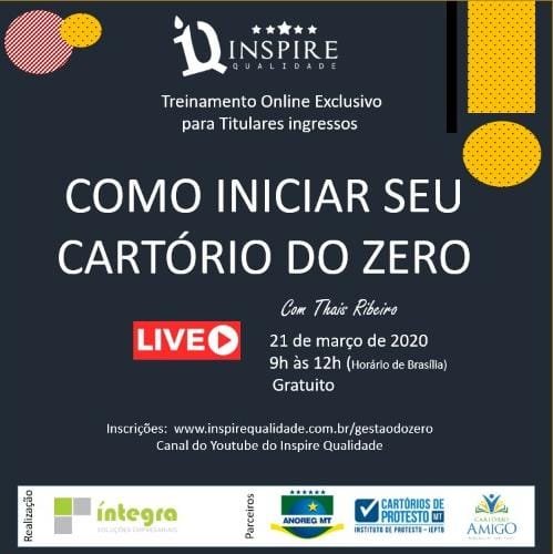 Treinamento Gratuito para novos Titulares